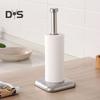 Настольный держатель для бумажных полотенец с устойчивым основанием, полированная поверхность, нержавеющий держатель для рулонов бумажных полотенец для ванной комнаты и кухни