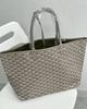 Женская сумка-тоут Goyard с принтом Y, большая, на плечо