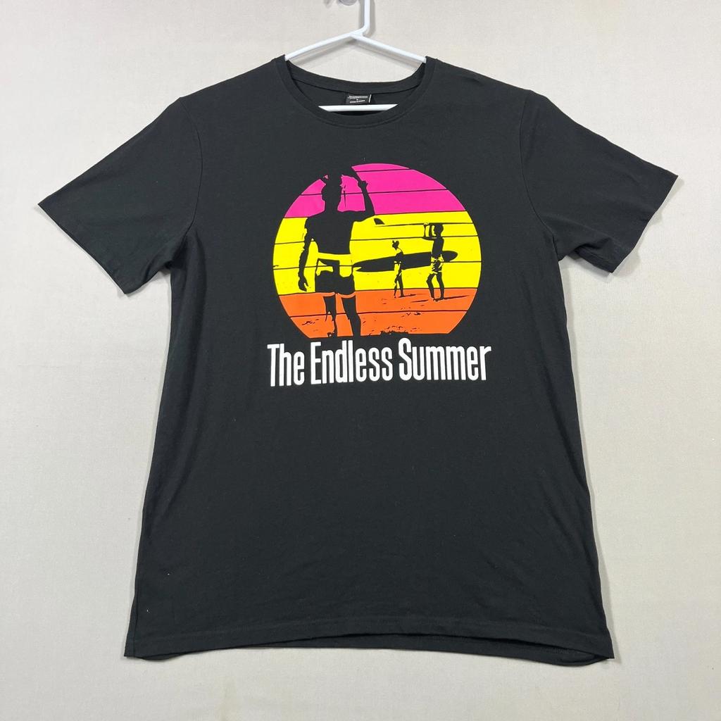 Bruce Brown Films The Endless Summer Хлопковая футболка Мужская Большая L