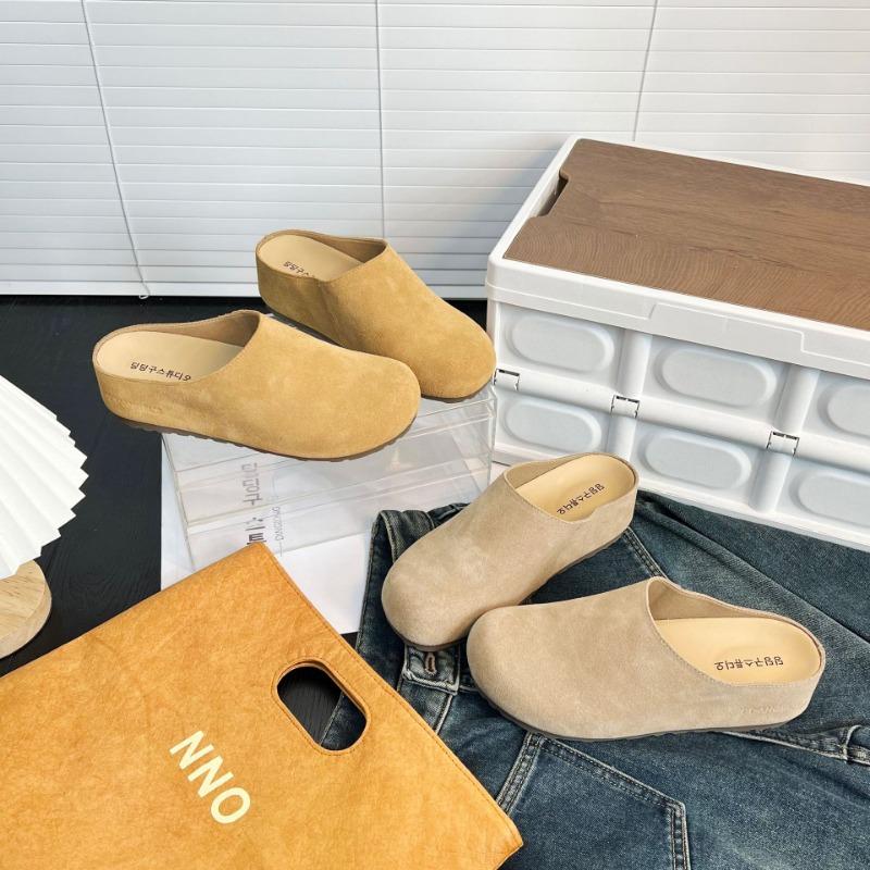 Ретро Баотоу женские летние новые мягкая подошва повседневные универсальные с юбкой повседневные полушлепанцы