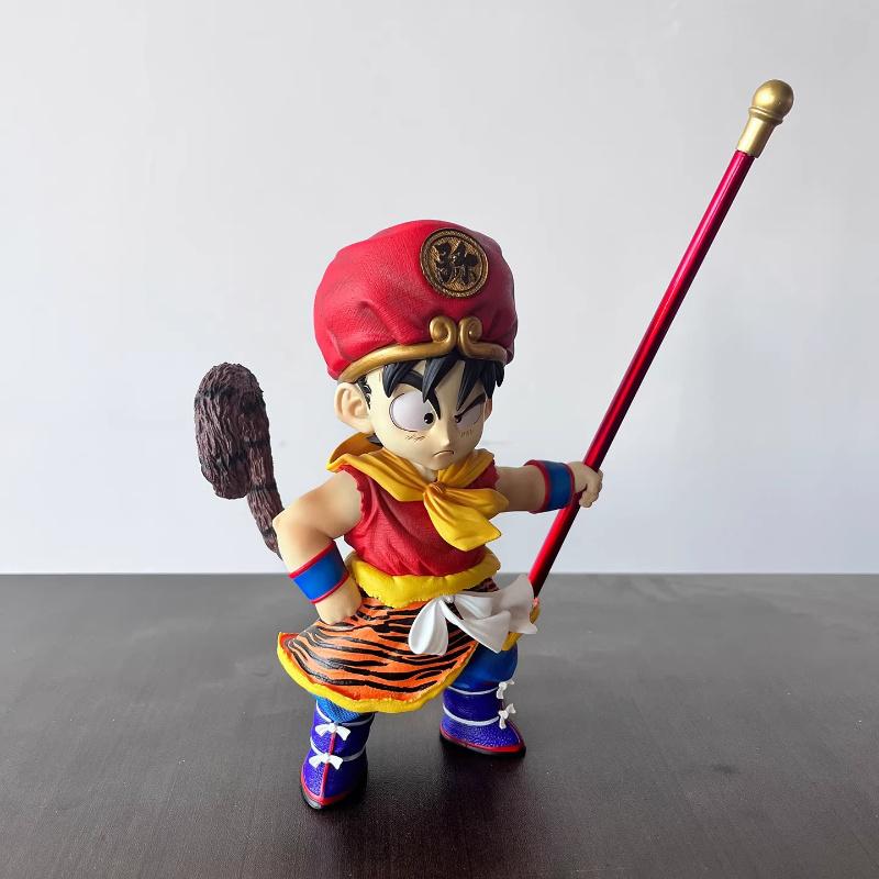 24 см Dragon Ball GK Тигровая Шкура Сон Гохан Фигурка Действия Полностью Раскрашенная ПВХ Статуэтка Настольное Украшение Аниме Коллекционная Модель Игрушка Подарок Мальчику