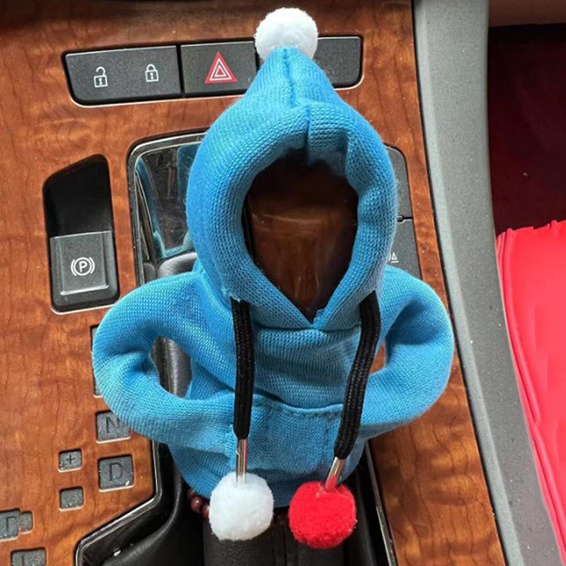 Толстовка с капюшоном для автомобиля, чехол для переключения передач, модная толстовка с капюшоном для автомобиля, крышка для ручки переключения передач, толстовка с ручной ручкой, чехол для рычага переключения передач