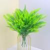 Synthetic Fern Leaf With Durable Plastic For Wedding Decor And Props Photography