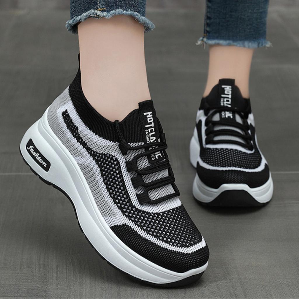 Shoes, Thick Soled Shoes, Casual Shoes, Women's Shoes, Height Increasing Shoes, Breathable Shoes