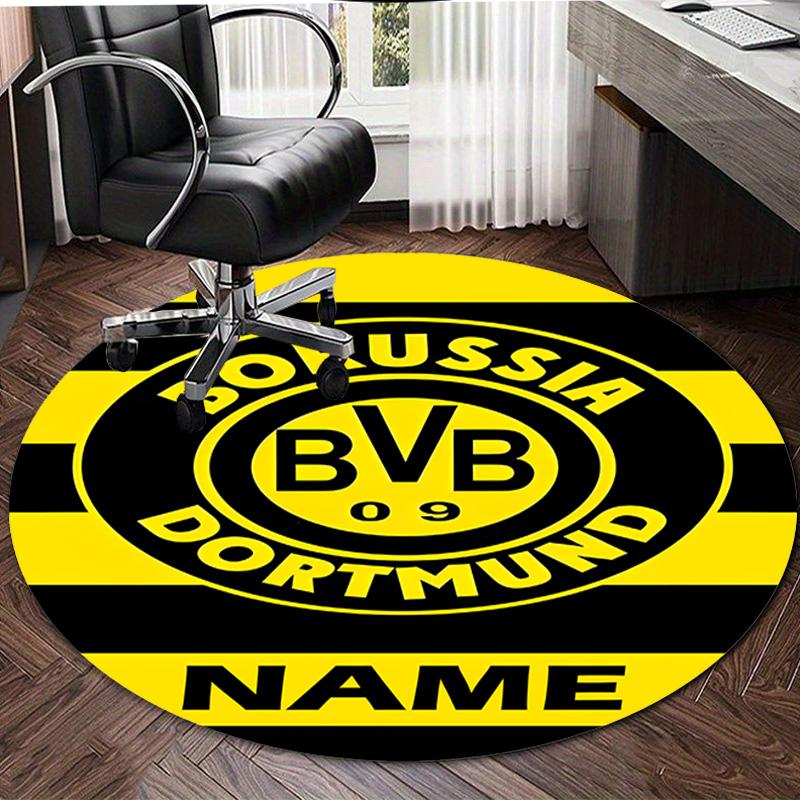 Personalized B-BVB Round Chair Office Rug - Perfect for Mat, Office Chair & More - Ideal Gift for Birthdays and Holidays