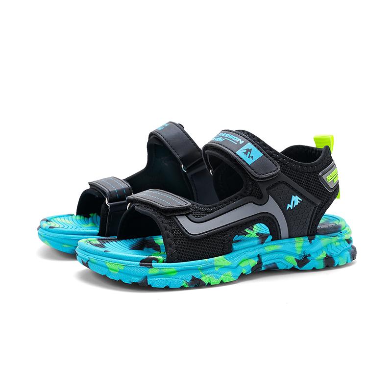 Летние модные сандалии для мальчиков Пляжная обувь Тапочки Спортивная обувь для подиума Обувь для активного отдыха на реке