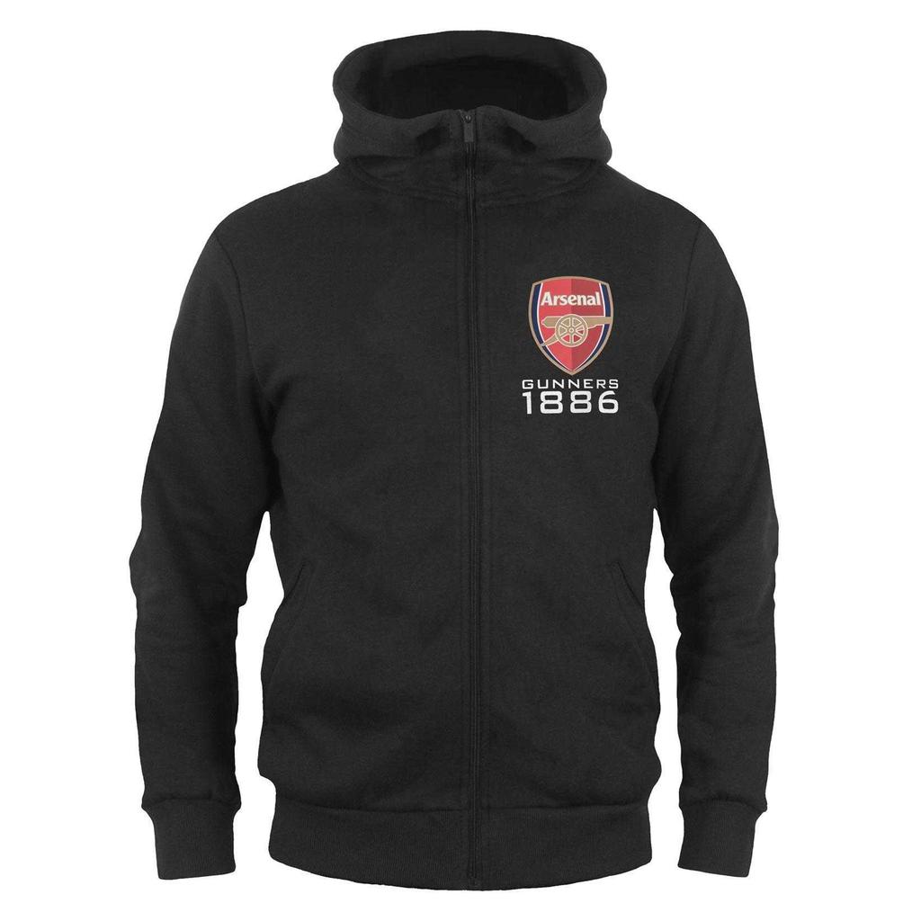 Arsenal FC Boys Gunners 1886 Full Zip Hoodie