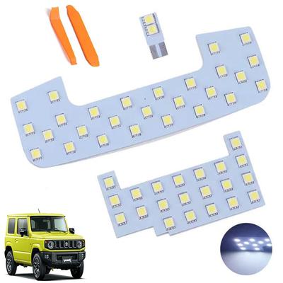 Новые светодиодные салонные фонари для Suzuki Jimny JB64W и Jimny Sierra JB74W. Легкая установка, инструменты в комплекте (Белый, Набор из 3 предметов) - Установка, 1-летняя гарантия,