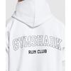 Gymshark Толстовка Gsrc с капюшоном белая A2b8t Wb57