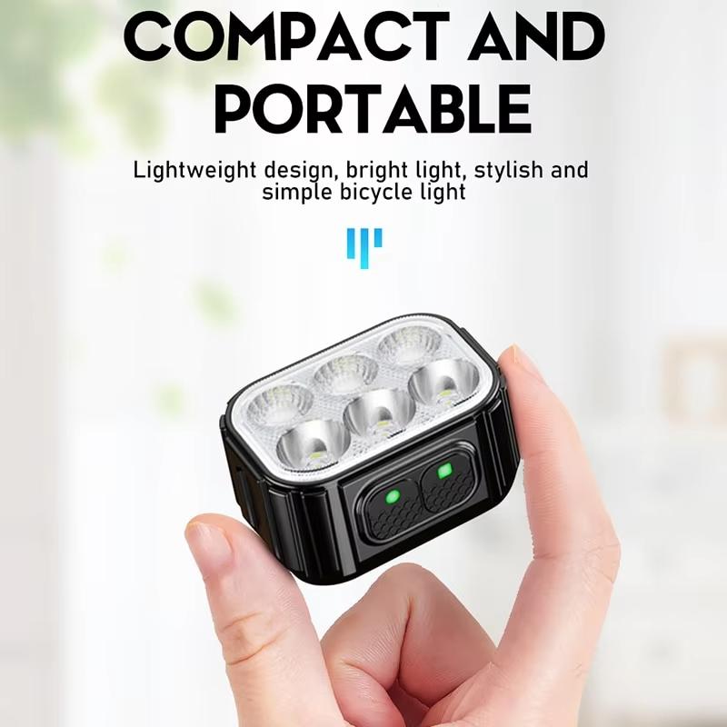 Bike Light Front Rear Light USB Charge MTB Road Bicycle Headlight Cycling Taillight Waterproof Lamp Riding Light Accessories 7