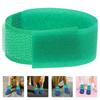 20 шт. Ремешок для резиновых сапог Регулируемый Нескользящий Крепежные ленты для обуви для собак для защиты лап питомца для использования на улице Зеленый