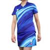 VICTAS Игровая футболка для настольного тенниса JTTA Синяя Размер 512112 V-OLGS236 Женская, Влагоотводящая, Быстросохнущая, Сертифицированная, (5000), 2XS,