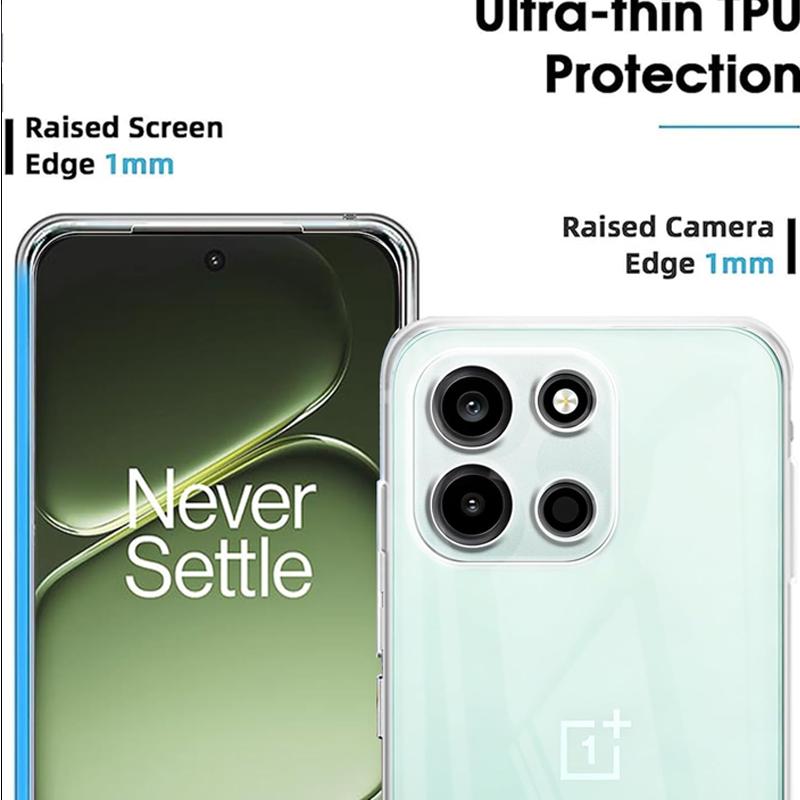EUCAGR Чехол для OnePlus Nord 6 Ультратонкий Прозрачный Мягкий ТПУ Задняя крышка для OnePlus Nord6 Прозрачный Чехол 1+Nord 6 Бампер