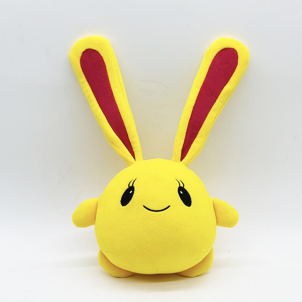 Hot Yellow Rabbit Plush Toys Cute Soft Stuffed Pillow Dolls for Kid Birthday Christmas Gift