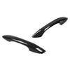 1 Pair Car Door Handle Cover Carbon Fiber Glossy Handle Trim Replacement for 718 2016‑2022