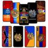 Тонкий чехол для телефона с армянским флагом Армении для Samsung Galaxy Note 20 Ultra 10 A20s A30 A10 A70 A50 A40 A20e A10s M52 5G