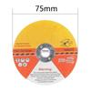 3/5pcs Cutting Disc Circular Resin Saw Blade 75mm Grinding Wheel Cutting Disc For Steel Metal Stone Angle Grinder Power Tools