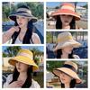 Korean Style Sunscreen Fisherman Hat Sun Protection Bow Bucket Hat Sweet Wide Brim Sun Hat  Travel