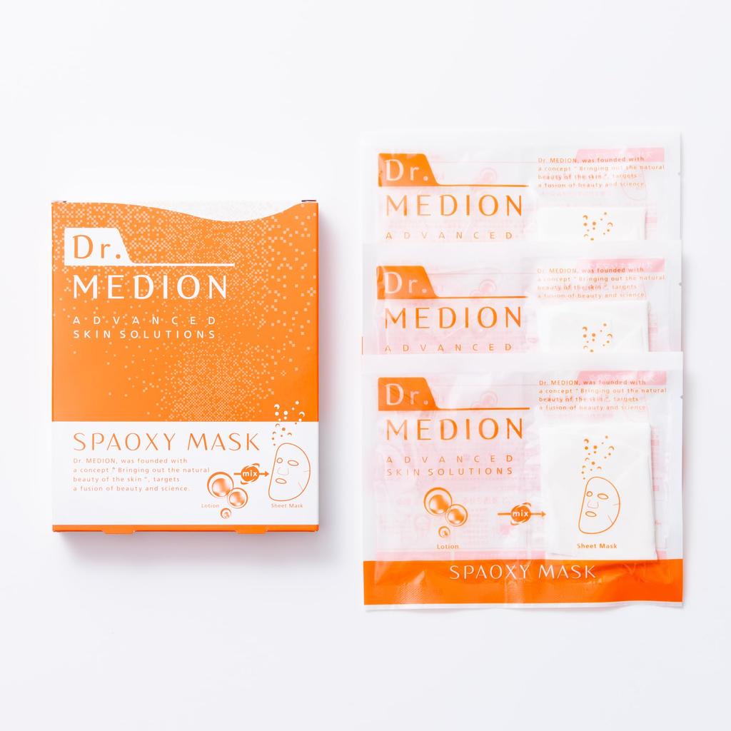 MEDION Spa Кислородная маска Углекислотная тканевая маска Доктор. (3 листа)