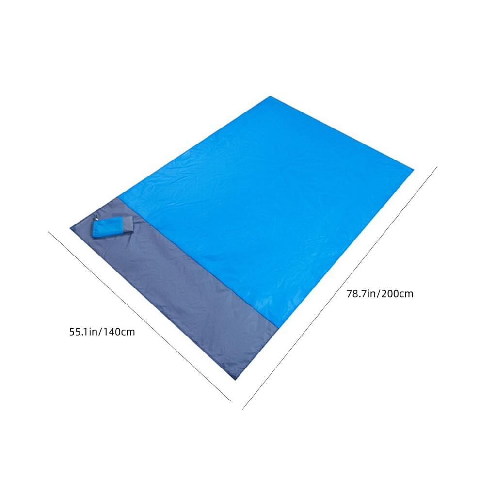 Beach Blanket Sandproof, Extra Large Beach Mat, Big & Compact Sand Free Mat Quick Drying, Portable Outdoor Camping Blankets