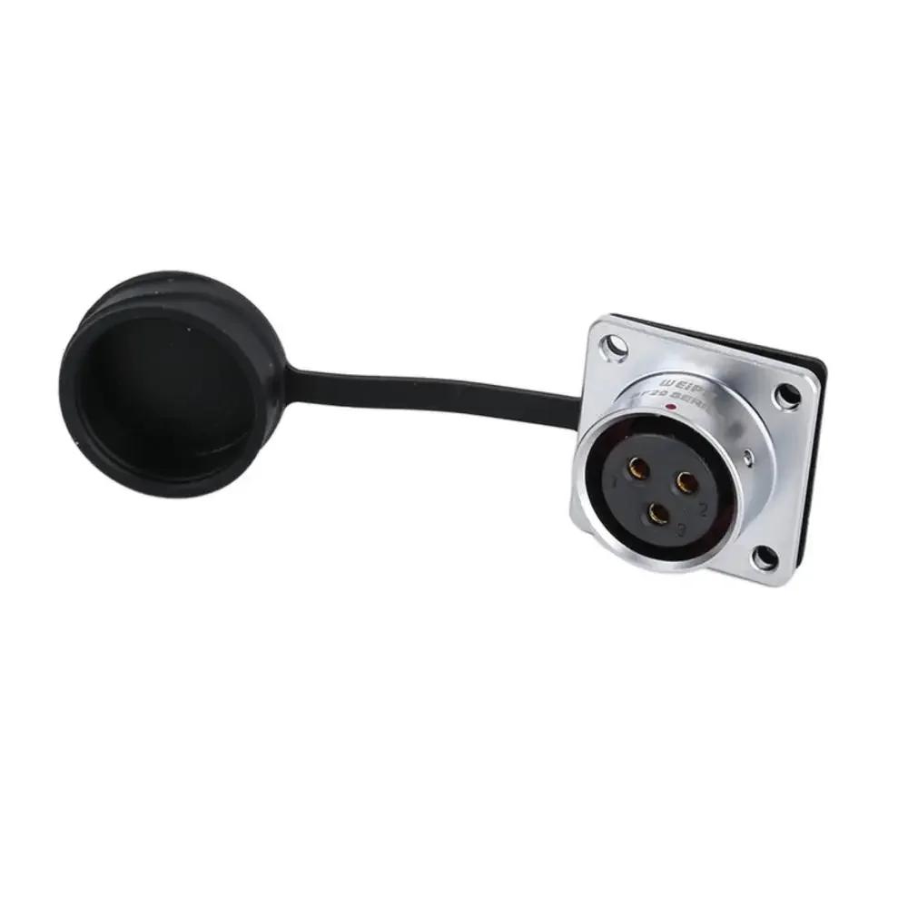 WEIPU SF20 SF2010/P SF2013/S Panel Seat IP67 Waterproof Automotive Circular Connector 2 3 4 5 6 7 8 9 12 15Pin Charger Adapter