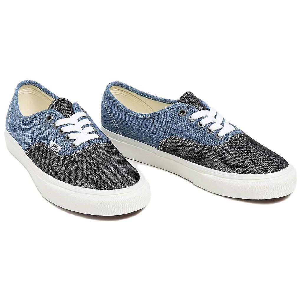 Vans Authentic Threaded Denim - Blue Black Unisex Sneakers Threaded-Denim-Blue White VN000BW5Y6Z