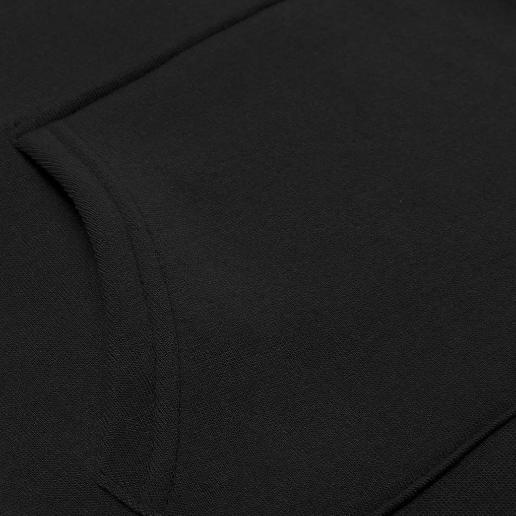 QICED Трехцветное платье с капюшоном и карманом на шнуровке и длинными рукавами