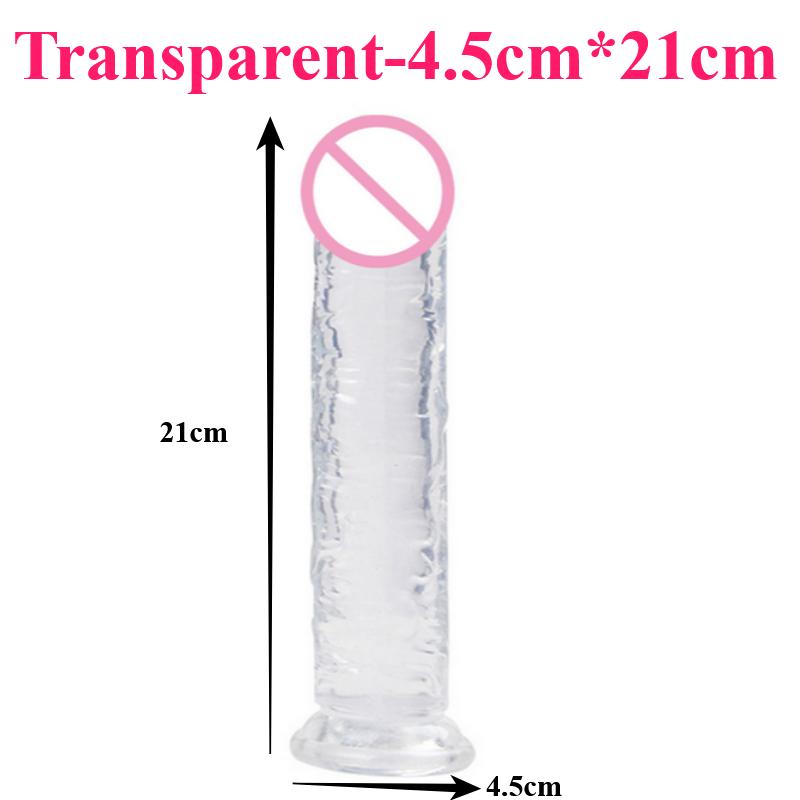 Реалистичный Большой Дилдо 7 Размеров Женские Эротические Анальные Секс-Игрушки Дилдо Присоска Желейный Член Гей Мягкий Клитор Вагинальные Мастурбаторы Пенис