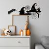 Theme Spider Halloween Web Wizard Hat Pattern Home Wall Decoration Sticker