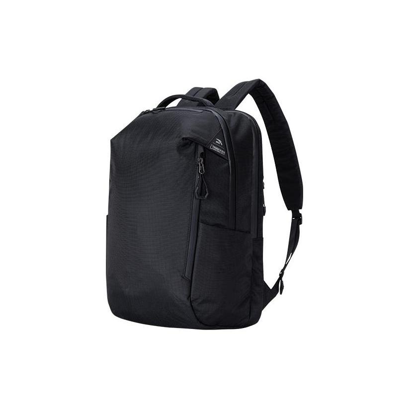 New Anta × China National Geography, Collaboration Fabric Backpack Regular Unisex Basic Black 192427162-1