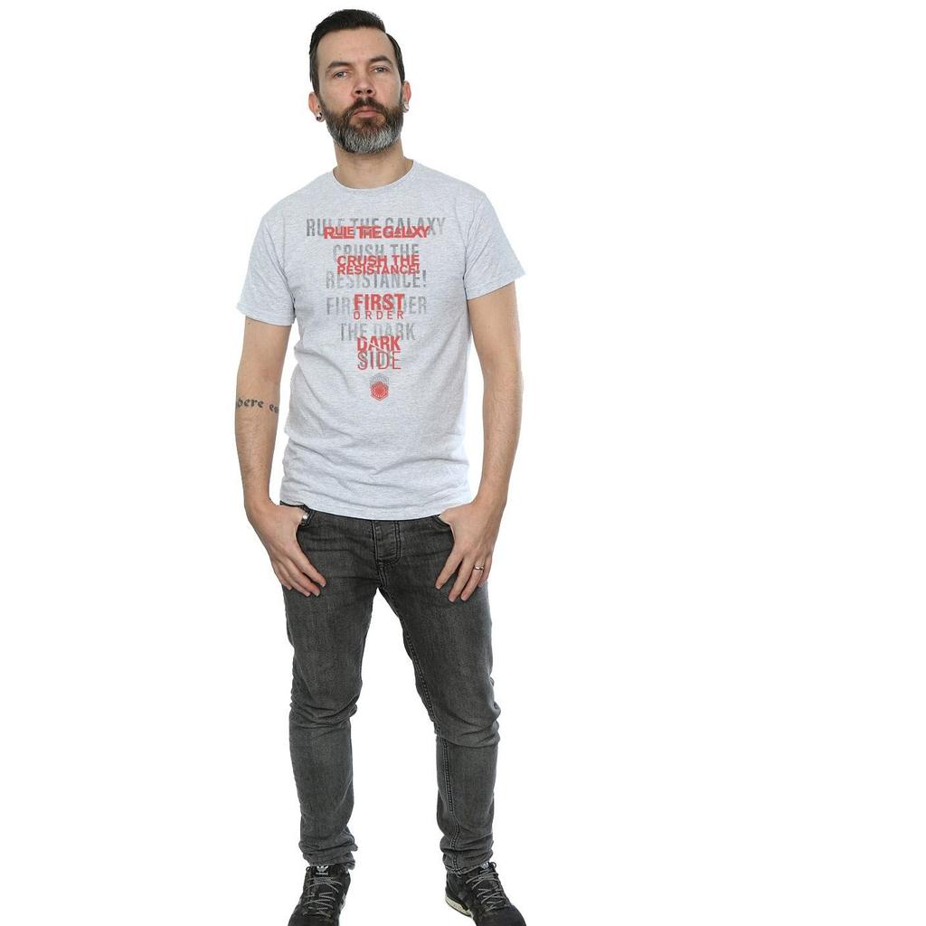 Star Wars Mens The Last Jedi Dark Side Echo T-Shirt