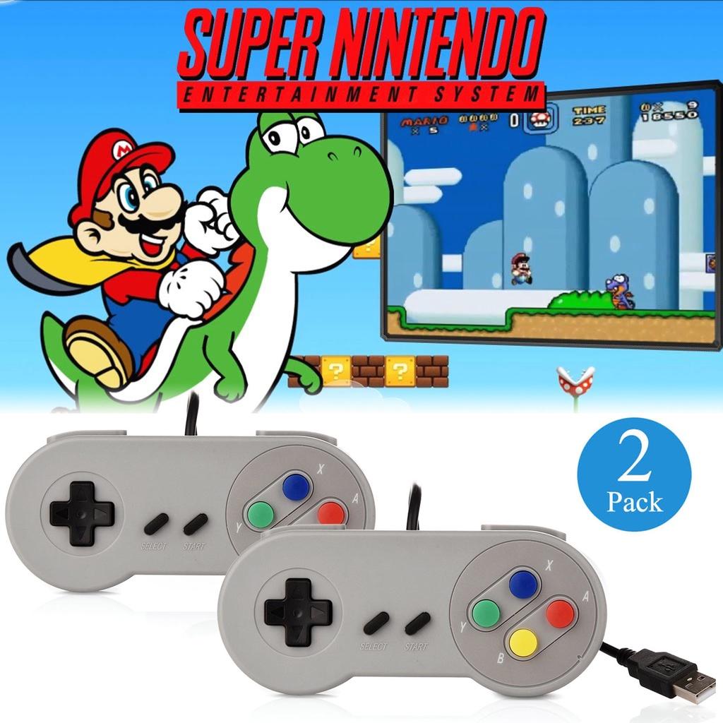USB-контроллер Премиум-качества для игр Snes Super Nintendo Набор ретро-геймпадов
