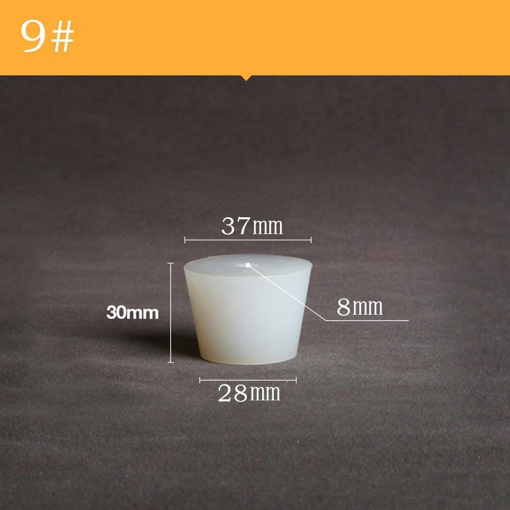 Hollow Water Pipe Wide Mouth Bottle Silicone Fermenter Cover Silicone Plug Test Tube Bottle Stopper