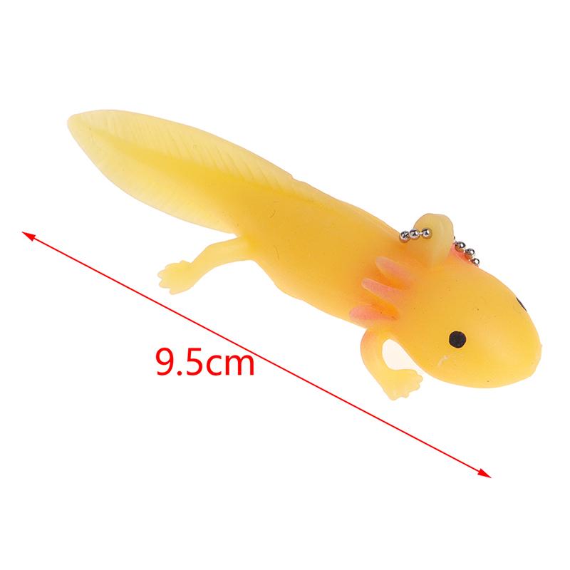 Funny Keychain Antistress Squishy Simulation Fish Stress Squeeze Toy Prank Joke Toys Gifts