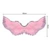 Angel Feather Wings with Elastic Straps Lightweight Costume Cosplay Wings Photography Props Holloween Party DIY Decorations