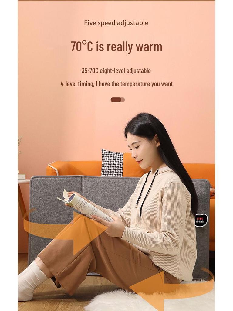 Under-Table Electric Foot Warmer: Office & Dorm Winter Heating Pad