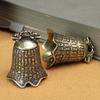 Brass Prajna Paomo Heart Sutra Faucet Bronze Bell Pendant Car Keychin Pendant Bag Accessries Gifts