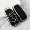 New TPU Car Remote Key Case Cover Shell Fob For Mercedes Benz A C E S G Class GLC CLE CLA GLB GLS W177 W205 W213 W222 X167 AMG Accessories