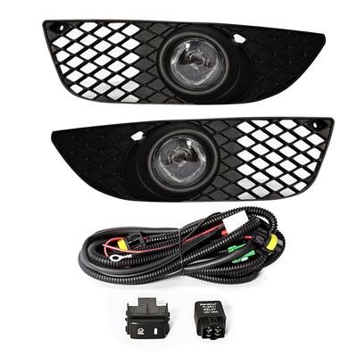Противотуманные фары для Mitsubishi Lancer 2008 2009 2010 2011 2012 2013, переключатель жгута проводов противотуманных фар, решетка переднего бампера, супер яркая