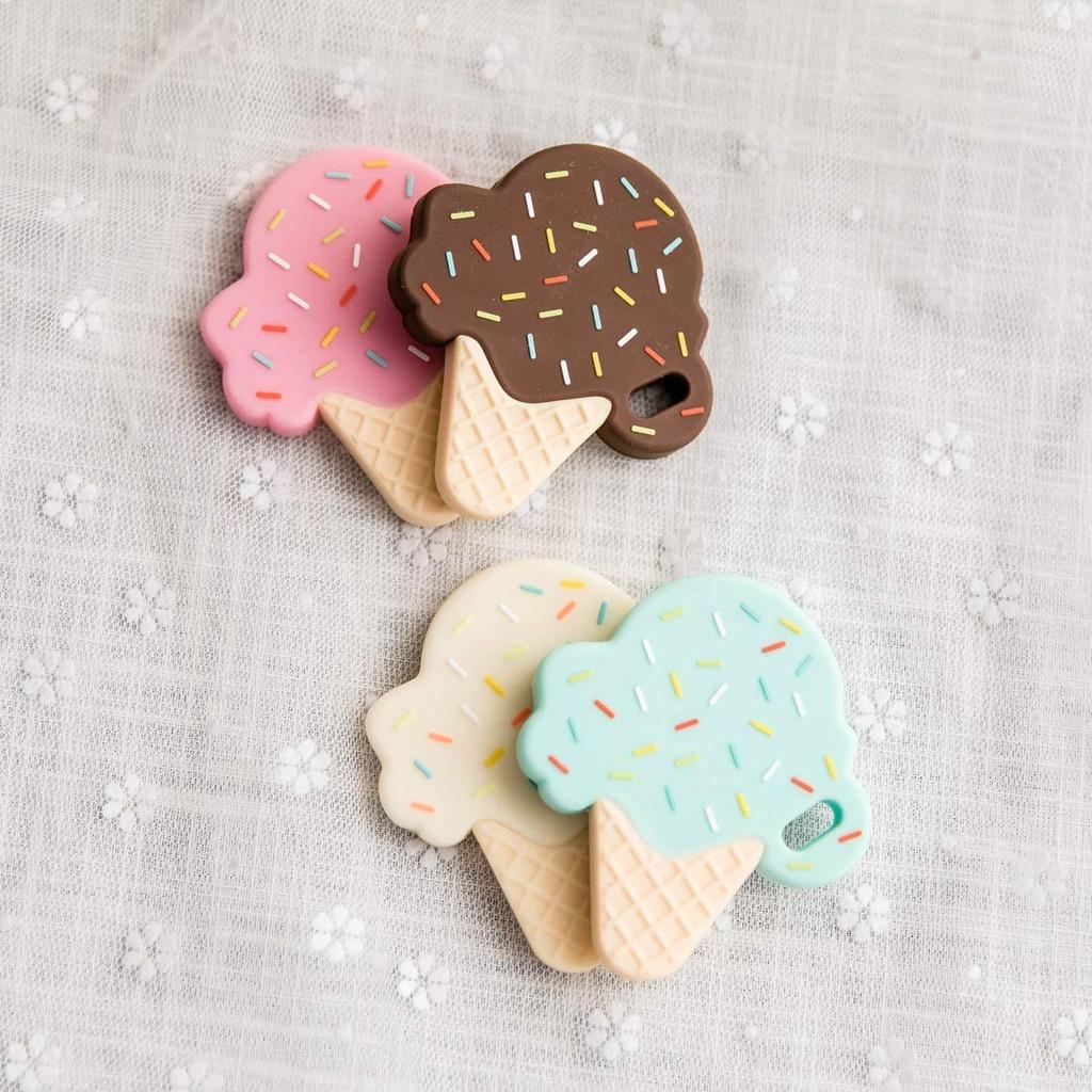 Mamimami Домашнее мороженое 5 шт. разноцветные силиконовые подвески для кормления грудью материалы ручной работы для грудного вскармливания ребенка силиконовое мороженое своими руками на день рождения