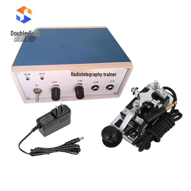Dual-Play Morse Code CW Oscillator Trainer Key