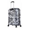Cabin Suitcase - LYS - Camouflage Grey - Polycarbonate - 55x38x20 Cm - 4 Silent Wheels