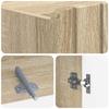 Bathroom Cabinet ZWOLLE Sonoma Oak 66 x 25.5 x 190 cm