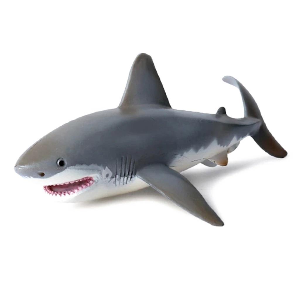 Funny Realistic Shark Lifelike Shark Shaped Toy Realistic Motion Simulation Animal Model for Kids Toy Gift