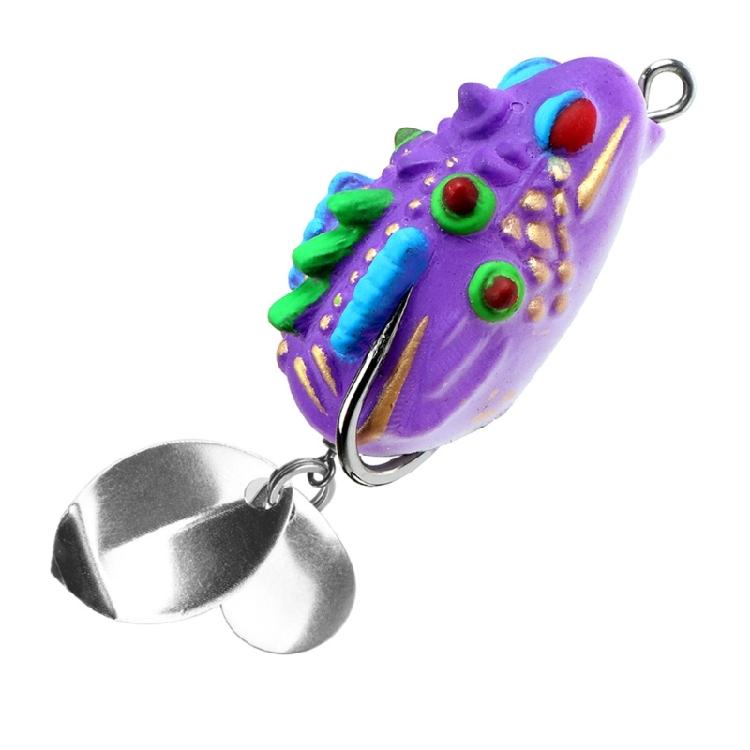 Soft Frogs Baits for Freshwater Fishing 3.5cm Ray Frogs Crankbait Lures PVC Frogs Lures 6 Color Optional
