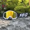 100 Motorcycle Goggles Cycling Glasses Outdoor Off-Road Ski Sport MX ATV Dirt Bike Racing Glasses Motocross Goggles