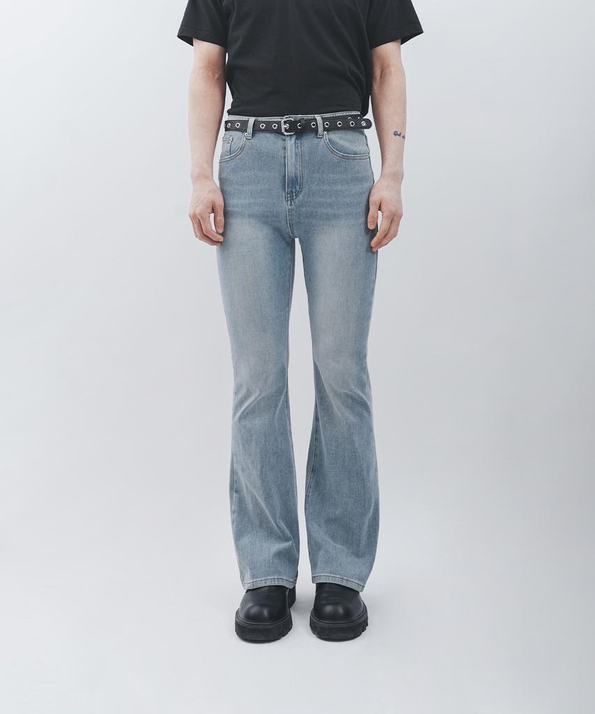 GOLDPERCENT Вневременные джинсы скинни bootcut из лайкры для мужчин (3 цвета, М) (Тип А)