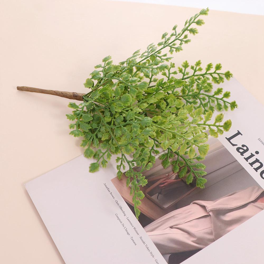 Plastic Artificial Maidenhair Fern Plants Real Touch Fake Plant Home Garden Decor