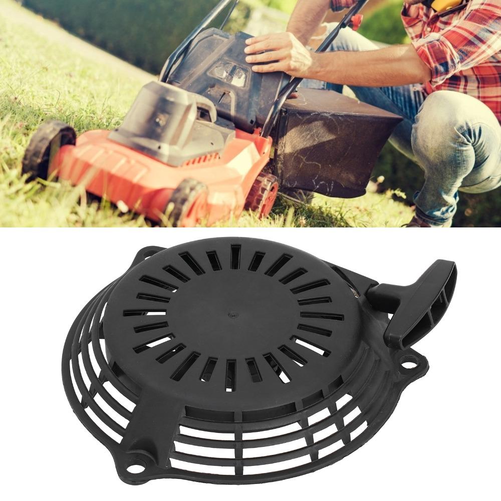 Black Recoil Starter Assembly Replacement Part Lawn Mower Replacement Lawn Mower Engine