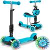 Ricokids Buggy 3-Wheel Scooter - Turquoise